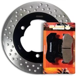 Rear Rotor + Brake Pads For Honda Vfr 400 Z/r 85-87 Cbr 600F Hurricane 87-90. Fixed Price $42.32.