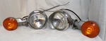 84 Harley Electra Glide Flhtc Turn Signal Spot Fog Light Bracket 68630-83. Fixed Price $199.98.