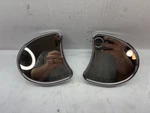 2014 - 2023 Harley Street Glide Oem Inner Bat Wing Chrome Mirrors Fbs. Fixed Price $24.95.