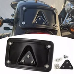 Curved Laydown License Plate Mount Bracket For Harley Dyna Softail Sportster. Fixed Price $17.20.