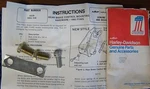Harley 93339 Brake Control Mounting Kit Nos Oem. Fixed Price $6.00.