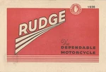 1936 Rudge Motor Cycle Catalogue Antique Reproduction. Fixed Price $20.00.