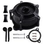 Billet Aluminum Air Filter For Harley Softail Fxdls 2016-2017 Black Intake Kit. Fixed Price $84.05.
