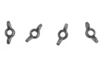 Parkerized 6 Volt Battery Rod Wing Nuts For Harley-davidson. Fixed Price $34.99.
