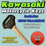 Kawasaki Motorcycle Keys Cut Spare Replacement For Z5001-Z5250. Fixed Price $13.99.