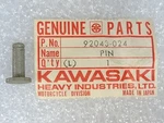 Kawasaki Nos New 92043-024 Joint Pin H1 Mach Iii KH500. Fixed Price $24.99.