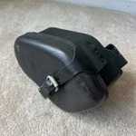 Genuine Harley Davdison Dyna Black Leather Right Side Tool Box / Bag 64245-97. Fixed Price $249.99.