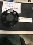 Yamaha Oem Tooth Rear Wheel Sprocket, 256-25440-20-33 New Old Stock Rusty. Fixed Price $60.00.