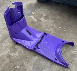 1992 Yamaha Jog CY50 3KJ Inner Kick Panel Plastic Set Purple Color. Fixed Price $225.00.