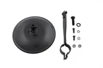 Replica 5 Inch Round Mirror Black For Harley-davidson. Fixed Price $59.99.