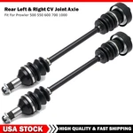 2 Pack Rear Left & Right Cv Joint Axles For Arctic Cat Prowler Xtx 700 4X4 11-14. Fixed Price $113.95.