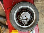 1979 1980 Honda CX500D Rear Wheel Rim Hub 42650-449-305. Fixed Price $250.00.