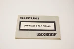 Oem Suzuki 99011-19C51-03A GSX600F Owner's Manual. Fixed Price $19.12.