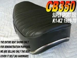 CB450 1969-70 New Seat Cover Honda Super Sport K1 K2 149. Fixed Price $62.95.