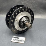 Kawasaki 72-75 H1 H2 750 Oem Spoke Front Wheel Hub, Axle, Speedo. Fixed Price $174.95.