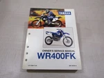 1998 Yamaha WR450F K Oem Factory Owner's Service Manual LIT-11626-11-24. Fixed Price $24.95.