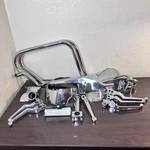 Vintage Harley Davidson Lot Of Chrome Parts & Accessories - See Notes. Fixed Price $199.00.