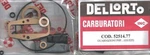 Dellorto Phf Moto Guzzi Lemans Carburetor With Pump On Top, Gasket Set 52514-77. Fixed Price $19.99.
