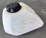 Yamaha PW50 1981 1982 1983 Genuine Used Fuel Tank / #4X4-24110-00-00. Fixed Price $173.90.