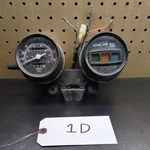 Honda 82 CM250C 37200-KB4-671 Gauges Cluster Bracket Speedometer Lights Untested. Fixed Price $100.00.
