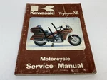 Used 1986 Kawasaki Voyager Xii Motorcycle Service Manual 99924-1064-01. Fixed Price $17.99.