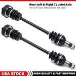 Pair Rear Cv Joint Axle Shaft Set For 2006-2009 Arctic Cat Prowler 650 Xt. Fixed Price $113.95.