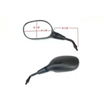 Right And Left Side Mirror 8MM For Yamaha CW50 4SB-F6280-00 / 4SB-F6290-00. Fixed Price $28.63.