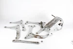 Bsa A10 A7 650 Engine Motor Transmission Mount Brackets Chrome Lot. Fixed Price $199.99.