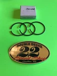 13031-324-005 Ring Set, Piston (os) (0.50) CB125 CL125 SL125 13031-324-014. Fixed Price $17.99.