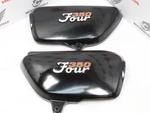 Honda Cb 350 Four Side Covering + Emblem Set Right Left Repro. Fixed Price $186.57.