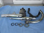 1984-99 Yamaha Virago XV700-1100 Oem Exhaust Pipes Assembly #1TA-14711-00-00. Fixed Price $135.00.