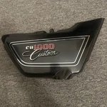 1983 Honda CB1000 1000C Custom Right Side Cover Panel Emblem. Fixed Price $79.99.