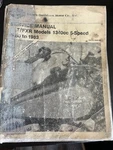 1980-1983 Harley Davidson Flt/fxr 1340CC 5 Speed Model Service Manual Book. Fixed Price $100.00.