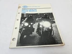 Used 1995 Oem Harley-davidson Police Models Parts Manual 99545-95. Fixed Price $16.99.