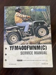Yamaha Oem Service Manual YFM400FWNM(C) LIT-11616-13-22 5FU-F8197-E0. Fixed Price $20.00.