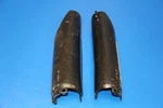 1993 92-96 CR250R CR500R CR125R Front Fork Guards Rock Protector Black Plastic. Fixed Price $29.99.
