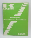 Oem Kawasaki KX500-A1 Service Manual Book # 99920-1210-01. Fixed Price $19.95.