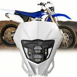 For Yamaha YZ250FX YZ450FX Led Headlight W/white Mask Cover Drl. Fixed Price $79.99.