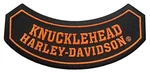 Harley-davidson 5 In. Embroidered Knucklehead Rocker Emblem Sew-on Patch Black. Fixed Price $16.95.