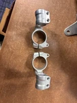 Triumph High Clip On Risers T2041283 And T2041284.. Fixed Price $120.63.