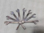 Stahl Extra W187 Folding Universal Magneto Dynamo Wrench Spanners Tool. Fixed Price $20.00.
