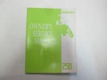 1991 Suzuki RMX250 Owners Service Manual P/n 99011-05D52-03A Factory Oem ***. Fixed Price $39.99.