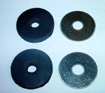 Norton Commando, Oem, Rubber & Stainless Steel Reflector Backing WASHERS,4 Piece. Fixed Price $19.95.