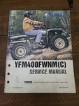 Yamaha Big Bear Oem Service Manual YFM400FWNM(C) LIT-11616-13-22 5FU-F8197-E0. Fixed Price $30.00.