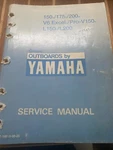 Yamaha Service Manual 175H V6 Excel L200H LIT-186916-00-25. Fixed Price $60.99.