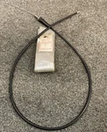 New Motion Pro 02-247 Black Vinyl Throttle Cable, Honda 93 CR500R, 17910-ML3-600. Fixed Price $11.55.