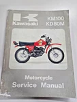 1978 1986 Kawasaki KM100 KD80M Motorcycle Oem Owners Service Manual. Fixed Price $12.95.