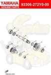 Yamaha Brg. 93306-272Y0-00 Oem New. Fixed Price $62.36.