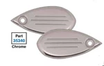 Chrome Springer Fork Rocker Covers Line Harley 45672-31 35340. Fixed Price $42.50.