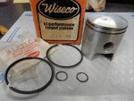 Nos Wiseco .060 Piston Set W/ Rings & Circlips Fits: 1977 1978 Bultaco 125 419P6. Fixed Price $141.99.